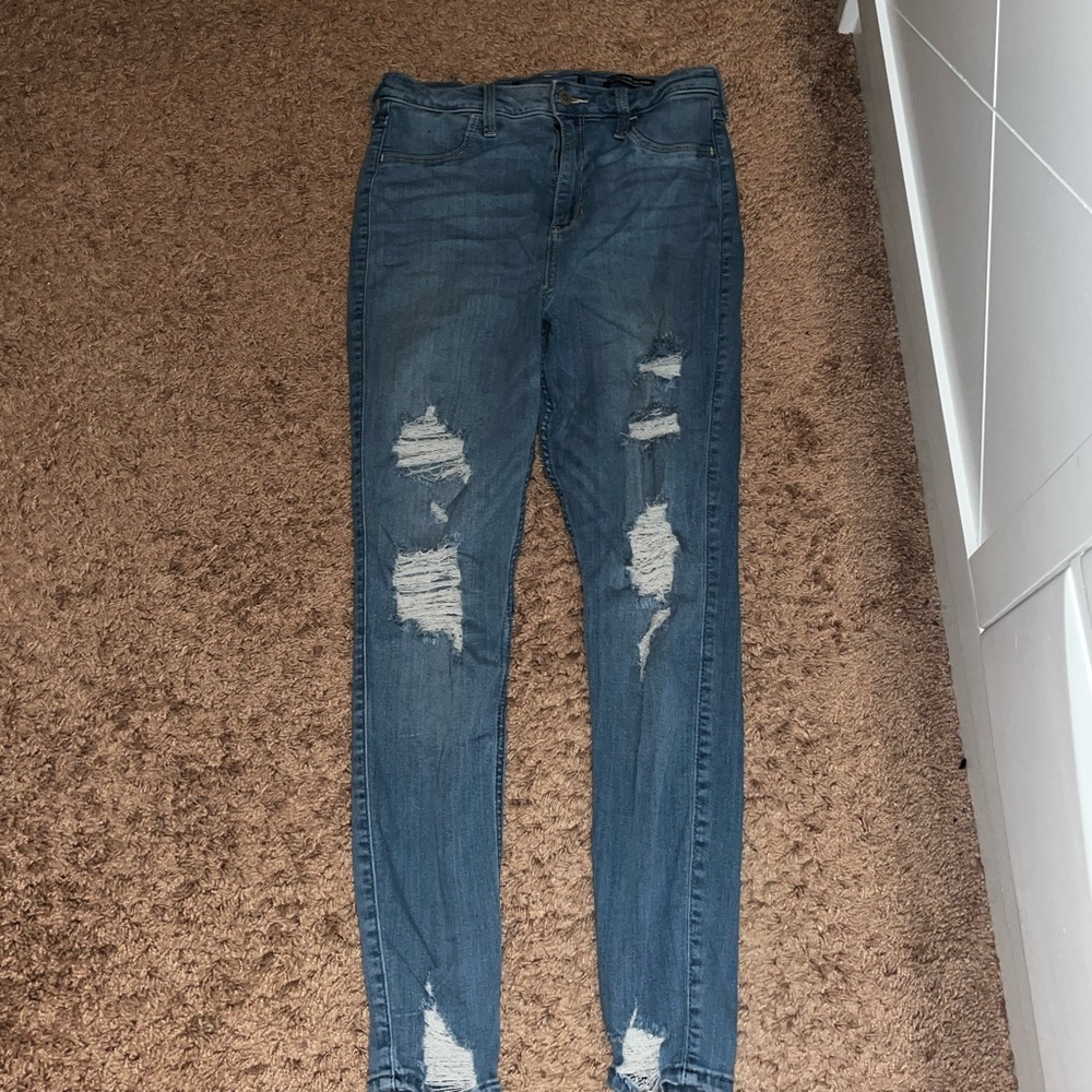 Hollister Light Blue Skinny Jeans